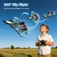 thumbnail image 2 of JoyStone Foam RC Airplane for Kids, Remote Control Fighter Jet with LED Lights, Headless Mode and Altitude Hold, 2.4GHz RC Plane for Beginners, Gift for Boys Girls Adults, 2 of 7