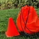 thumbnail image 3 of Paquete de 7 conos de fútbol pequeños color naranja para entrenamiento de niños 3 pulgadas, 3 of 7