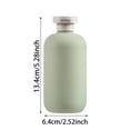 thumbnail image 3 of TIELUTT Travel Shampoo Bottle Refillable Clamshell Toiletries Bottle Large Bathroom Shelves Freestanding Bathroom Organizer over Toilet Small Bathroom Storage Towel Racks for Bathroom over Toilet Bat, 3 of 6