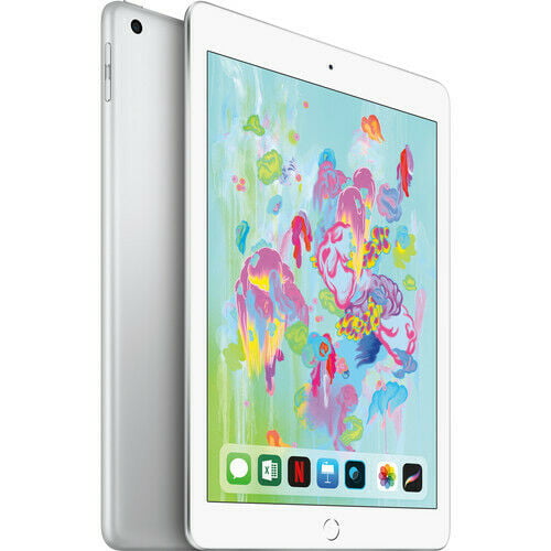 sekundær absorberende temperament Apple iPad (6th Gen) for SIM 128GB Wi-Fi + Cellular - Silver - Walmart.com