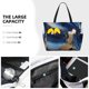 thumbnail image 3 of Fotbe Navy Blue Marble Bolsa de Viaje para Playa - Resistente al Agua, Bolsa Tote de Gran Capacidad y Ligera con 7 Bolsillos para Mujeres y Hombres, 3 of 7