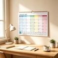thumbnail image 5 of Wall Calendar, Jan 2027-June 2028 Hanging Calendar, 18-Month Monthly Calendar with Twin-Wire Binding for Office Home Planning and Organization, 5 of 9