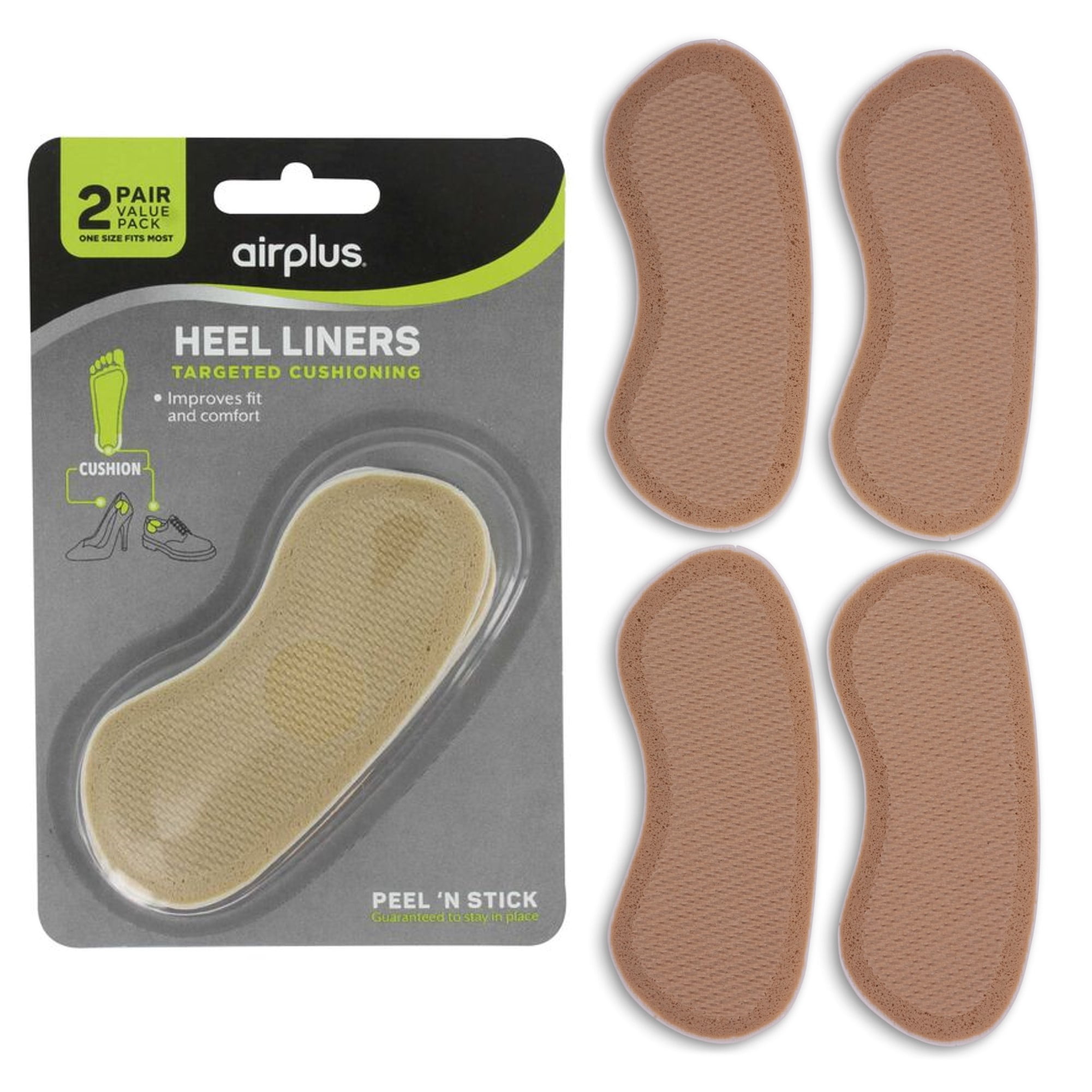 Airplus Peel n' Stick Heel Liner 