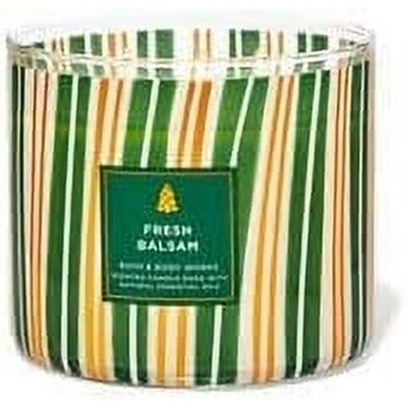 Fresh Balsam 3-Wick Candle 14.5 oz / 411 g New