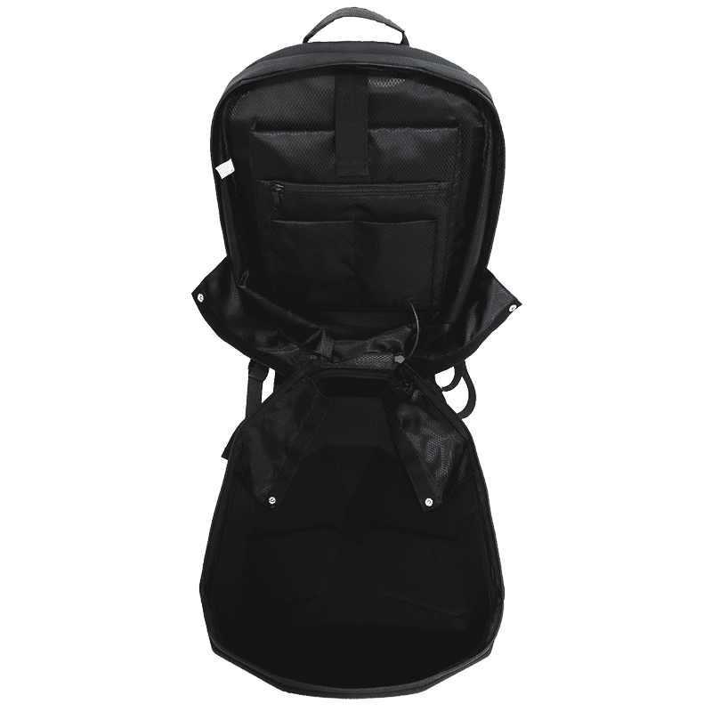 19" LED Backpack, Animated Digital Motorcycle Backpack with Programmable Moving Eyes, DIY Graffiti, Perfect Tech Gear
