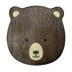thumbnail image 1 of Posavasos de oso con dibujos creativos y bonitos japonés, nogal negro, mesa de comedor, soporte para taza de té Afortunado Sencillez, 1 of 4