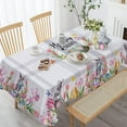 Uorbey Easter Tablecloth, Easter Table Cloth Rectangle 60x102 inch