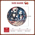 thumbnail image 2 of Goofa The Nightmare Before Christmas Pattern Christmas Tree Skirt with Ties, Christmas Tree Decorations, Farmhouse Christmas Decor Xmas Holiday Decorations-48", 2 of 6