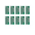 thumbnail image 2 of 10 Piezas 1,27 Mm 2,0 Mm 2,54 Mm 8 Pines 3 Filas 24 Orificios Placa Adaptadora Módulo Conector Placa Para Módulos Inalámbricos Con Placa De PC De Doble Cara Rendimiento Estable, 2 of 7