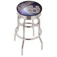 thumbnail image 6 of 25" L7C3C - Chrome Double Ring Texas A&M Swivel Bar Stool with 2.5" Ribbed Accent Ring by Holland Bar Stool Company, 6 of 7