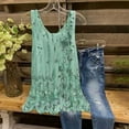 thumbnail image 2 of Viikei Womens Tank Top Camisoles for Women Plus Printing Buttons V-neck Tops Loose Vest Blouses, 2 of 8