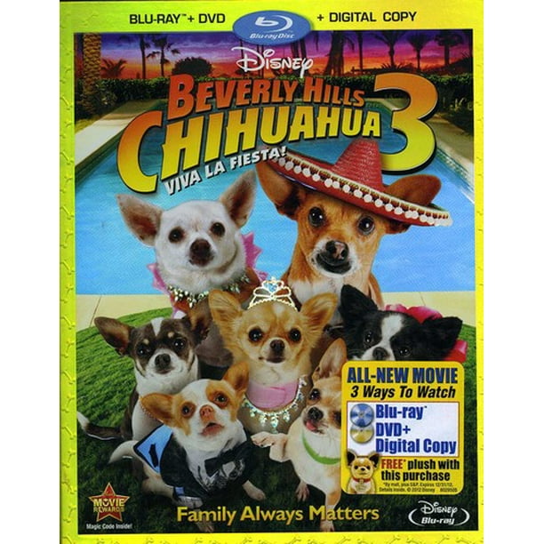 Beverly Hills Chihuahua 3 (Bluray + DVD + Digital Copy