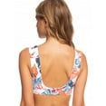 thumbnail image 5 of Roxy WHITE MULTI Printed Beach Classics Bralette Bikini Swim Top, US Medium, 5 of 8