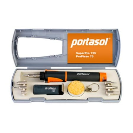 - Portasol 010580430 Super Pro 125 Gas Soldering Torch Kit