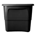 thumbnail image 4 of Caja Plastic Trends Atlanta Plástico 117 L con Tapa Negro, 4 of 4