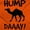 Orange, variant on Hump Day Camel Wednesday Weekday Unisex Plus Fleece Graphic Hoodie Brisco Brands 2X
