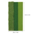 thumbnail image 2 of OUNONA Ball Control Improvement Golf Training Mat Plastic Green 1Set for Practice Versatility, 2 of 5