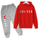 thumbnail image 3 of Conjuntos de chándal para niños, ropa para bebés, niños y niñas, trajes deportivos de moda, sudaderas con capucha y pantalones, chaqueta de marca, ropa para niños, 3 of 5