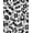 Black, Pattern 1, variant on ODIKA 4'x6' Machine Washable Non-Slip Area Rug, Stylish Black and Abstract Animal Motif for Artistic Appeal High Traffic Rug, Black, 304662