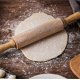 thumbnail image 3 of 10.6" Rolling Pin Genuine Wood for Bread Pizza Cookie Dough Roller, 3 of 4
