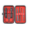thumbnail image 1 of Manicure Set Nail Clippers Pedicure Kit, 7 In 1 Pieces Stainless Steel Manicure Kit Black, 1 of 5
