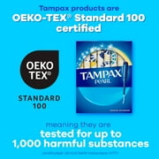 Tampax Pearl Tampons Multipack with LeakGuard Braid, Regular/Super Absorbency, Unscented, 68 Count