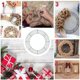 thumbnail image 4 of Anillo De Flores Metálico De 8 Pulgadas/20 Cm Paquete De 5 Anillos Redondos Para Decoraciones Navideñas Diy, 4 of 8