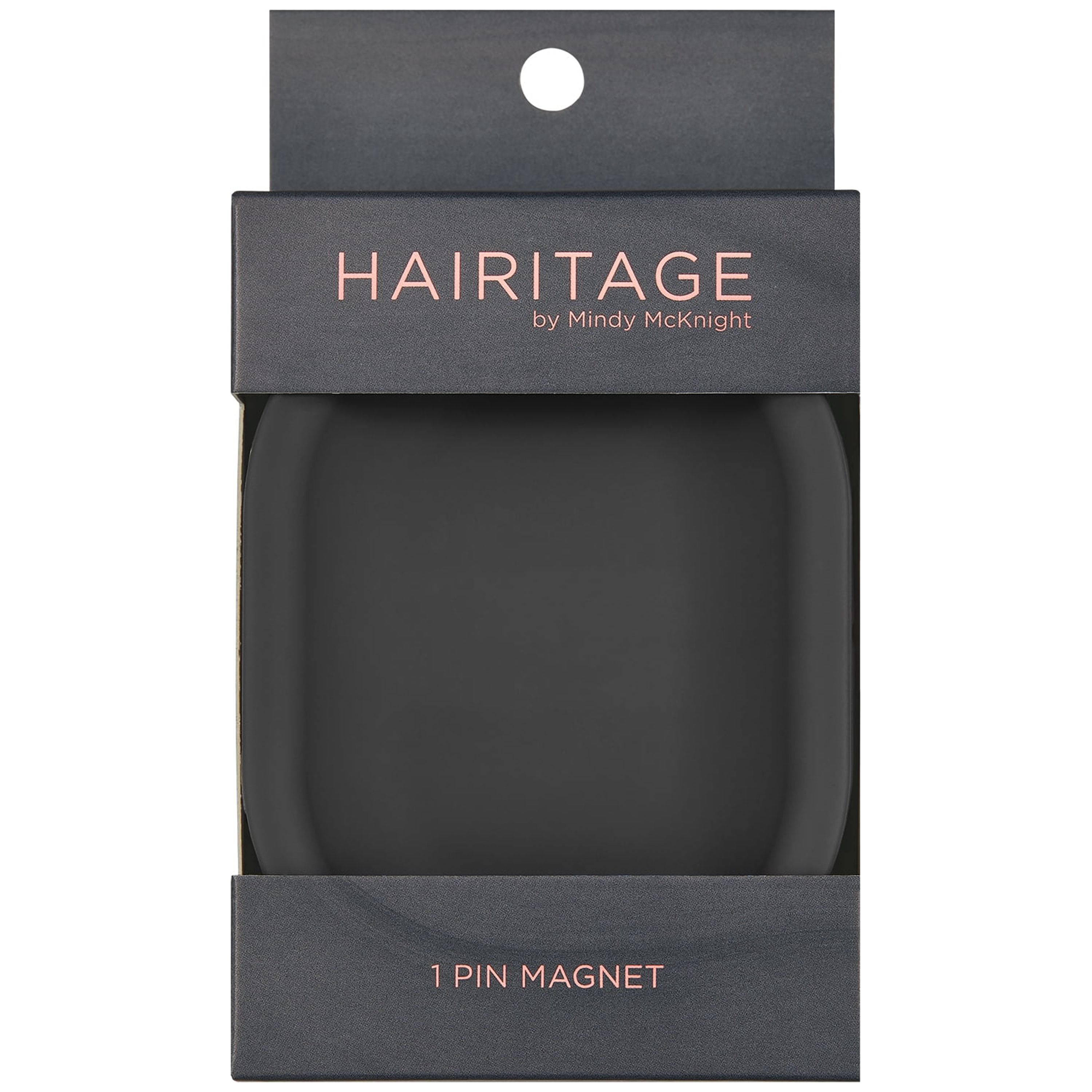 Hairitage Hold Tight Hair Pin Magnet | Bobby Pin & Hair Clip Magnetic Holder & Organizer, Dark Grey - image 3 of 6