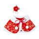 thumbnail image 1 of Muñecas capa de año Nuevo ropa en miniatura DIY para niños moda con accesorio para el cabello Poncho de año Nuevo para regalos de cumpleaños de 14,96 rojo, 1 of 9