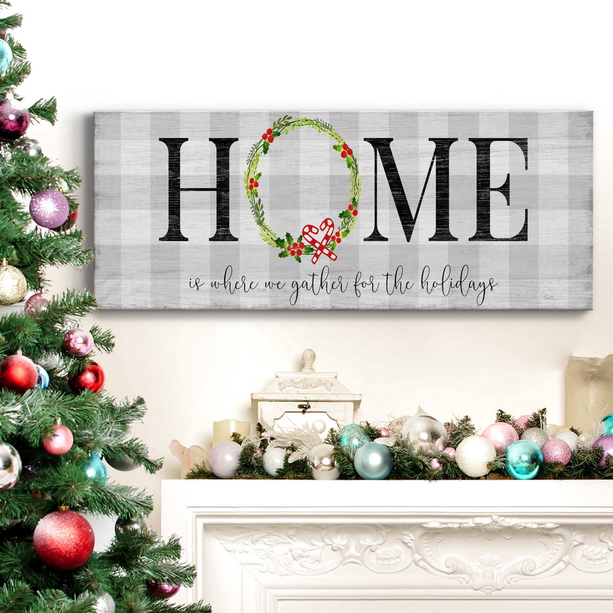 Gather for the Holidays Premium Gallery Wrapped Canvas - Ready to Hang