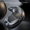 thumbnail image 4 of Auriculares inalámbricos para dormir con conducción ósea Bluetooth 5.3 con cancelación de ruido, pantalla LED digital y estuche de carga para deportes y fitness, 4 of 6