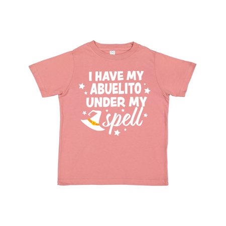 

Inktastic I Have My Abuelito Under My Spell with Cute Witch Hat Gift Toddler Boy or Toddler Girl T-Shirt