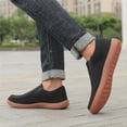 thumbnail image 3 of BUBUDENG Wide Shoes for Men Slip On Loafers Boat Walking Shoes Slip-ons Comfortable Shoes, 3 of 9