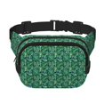 thumbnail image 1 of Easygdp Monstera Leaves Fanny Packs para Mujeres y Hombres, Bolsa de Cinturón, Bolsos de Cruz para Trabajo/Correr/Senderismo, 1 of 9