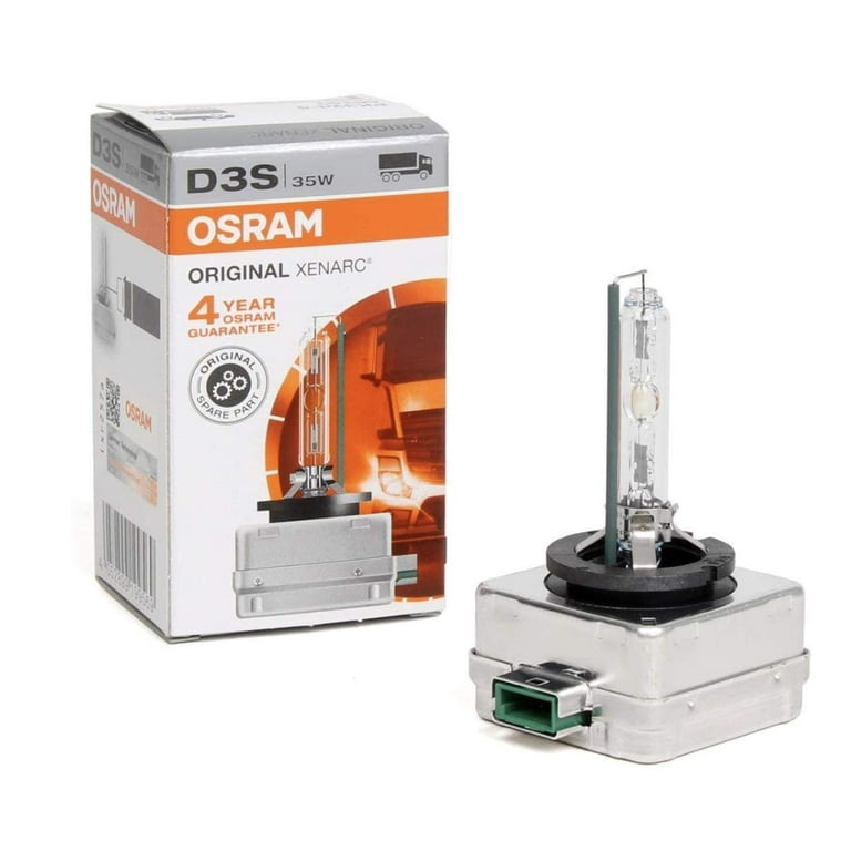 Osram 66340HBI Xenarc D3S HID Bulb – 35W 4600K Xenon (2 Pack)