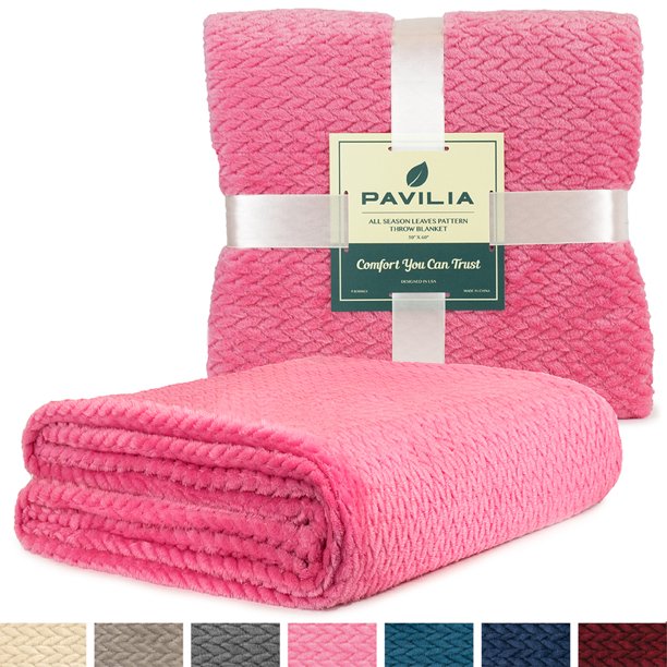 Luxury Soft Plush Throw Blanket for Couch Sofa Silky Velvet Fleece