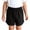 Z3-Black-mkosplrt baggy bermuda shorts, variant on MKOSPLRT Kid's Sweat Shorts Casual Solid Pull on Shorts Comfy Cotton High Elastic Waisted Workout Lounge Shorts 3Months-4Years