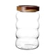 thumbnail image 4 of Tarro de almacenamiento de vidrio, botella de almacenamiento sellada tarro de almacenamiento de alimentos transparente, tanque de almacenamiento para Hilo de 700ML perfecl tarro de almacenamiento, 4 of 8
