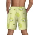 thumbnail image 4 of Fotbe Cute Frog3 Men’s Swim Trunks Quick Dry Swim Shorts Board Shorts with Mesh Lining-Medium, 4 of 9