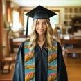 thumbnail image 6 of Hirioo Melting Banana Fantasy for 72" Graduation Shawl Stole Unisex Adults Graduation Sash Honor Graduation Stole for High School and College-Sharp Corner, 6 of 7