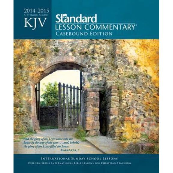 Pre-Owned KJV Standard Lesson Commentary Casebound Edition 2014-2015 (Hardcover) 0784774641 9780784774649
