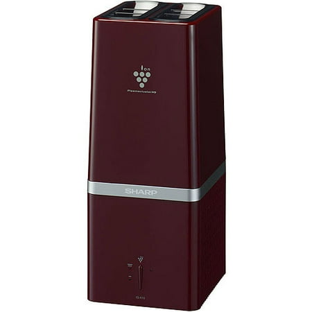 Sharp IGA10AUR Ultra High Density Plasmacluster Ion Generator, Red