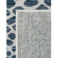 thumbnail image 6 of Jill Zarin Outdoor Collection Area Rug - Cape Town (4' 1" Octagon Blue/Olive), 6 of 11