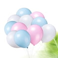 thumbnail image 6 of LEORX 100Pcs Latex Balloon Colorful Wedding Ceremony Pool Party Birthday Sky Blue Pink White 10In, 6 of 8