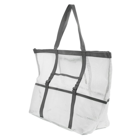 Supvox Mesh Tote Bag for Shower and Beach 1Pack