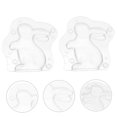 thumbnail image 4 of unbranded 2Ud Plásticos Para Galletas Y Chocolates Con Forma De De Pascua, 4 of 7
