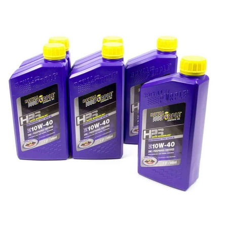 Royal Purple HPS 10W40 Motor Oil 1 qt Case of 6 P/N (Best Oil For Harley Primary Case)