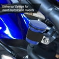 thumbnail image 3 of Réservoir de Liquide de Frein Universel pour Moto 40ml pour YZF R1 R3 R6 R25 R15 R125 600R Z650 Z750 Z800 Z900 Z1000 650 250 250R 300 650R ZX10R, 3 of 7