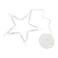 thumbnail image 4 of CIMAXIC 10 LED Christmas Lights Hanging Window Light with Suction Cup Battery Operated Window Hanging Decor for Indoor Lighting Xmas Party Decoration (Five-pointed Star Style + Warm White Light), 4 of 4