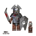 thumbnail image 3 of El Señor de los Anillos 8 Figuras de Bloques - Soldados Uruk-hai en Batalla, Juguete de Construcción para Coleccionistas, 3 of 9